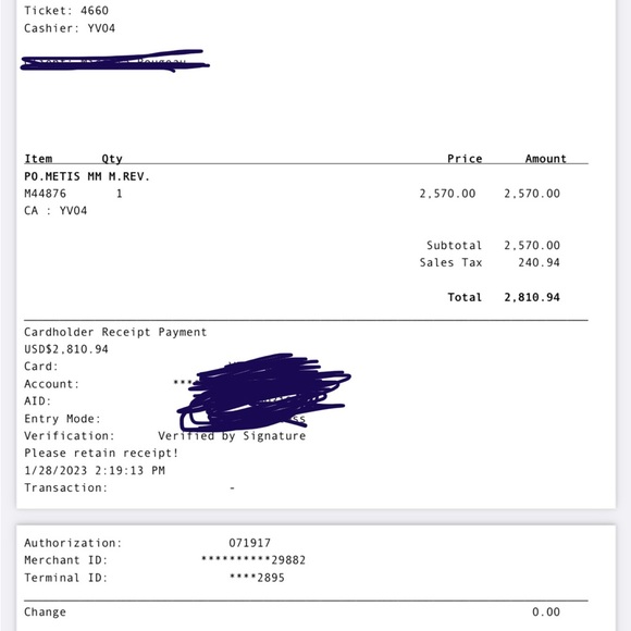 Louis Vuitton Pochette Métis - Picture 8 of 9